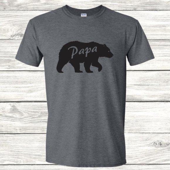Papa Bear Tee Shirt - Picture 1 of 1